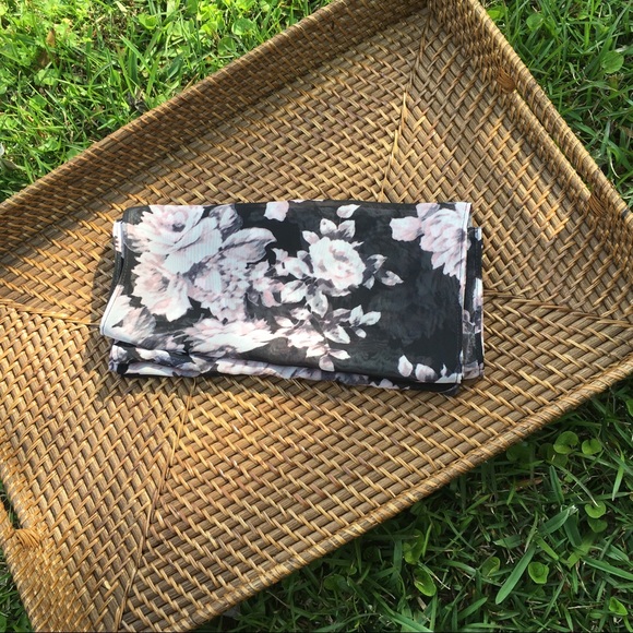 Floral Infinity Scarf - Picture 2 of 5